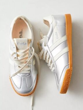 Gola Elan Metallic Sneakers Size 10